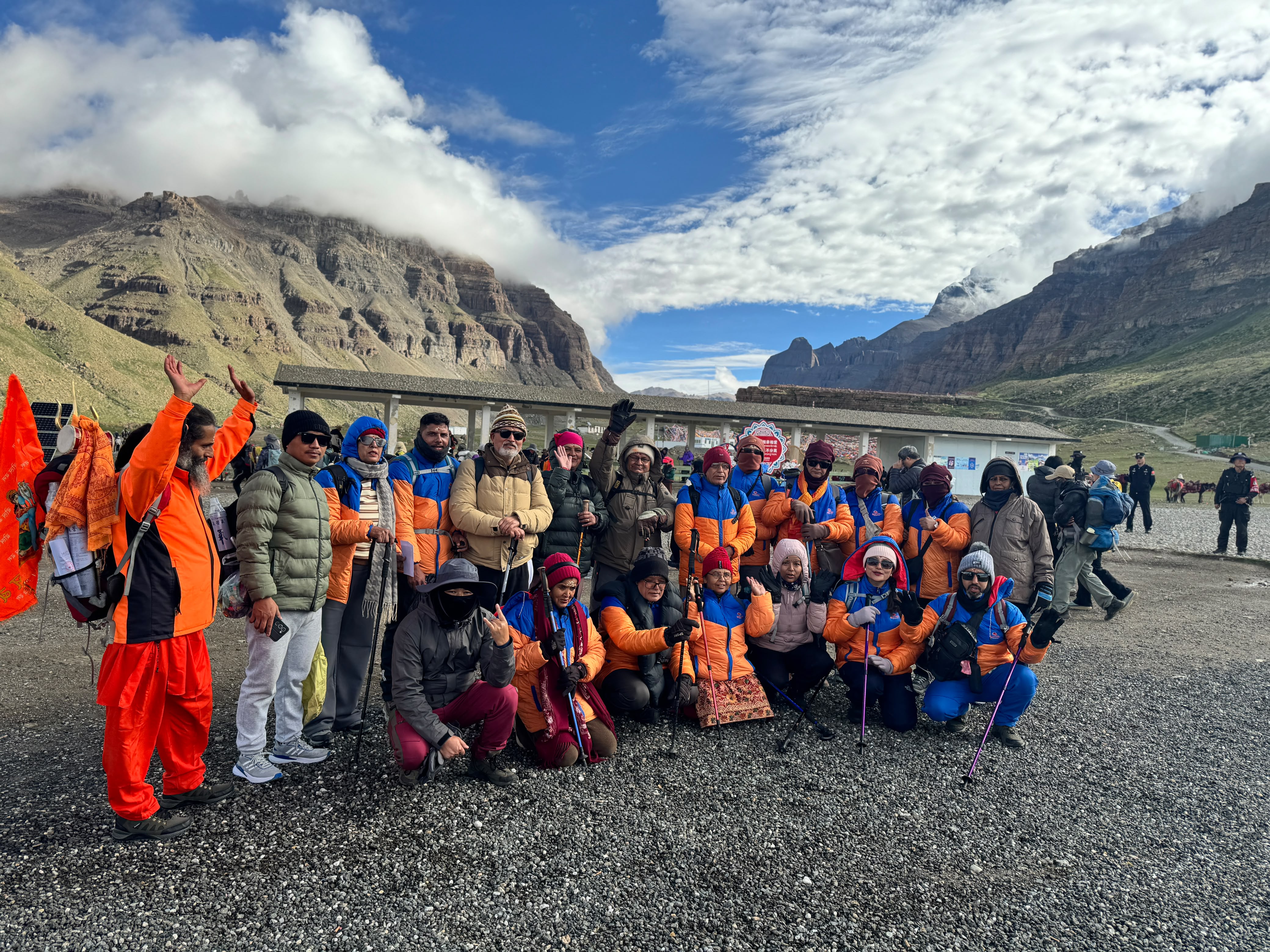 Mount Kailash and Mansarovar Lake